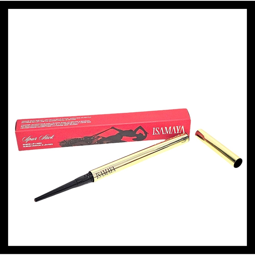 ISAMAYA Spur Stick Suede Lip Liner Outlaw Red Full Size New